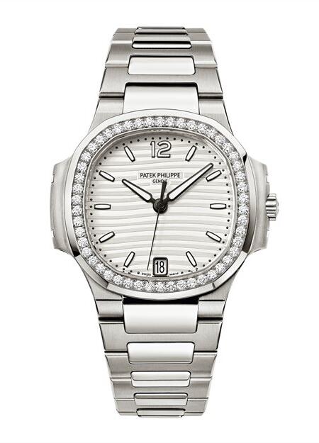 Wholesael Patek Philippe Nautilus Stainless Steel White Dial Watch 7018/1A-001